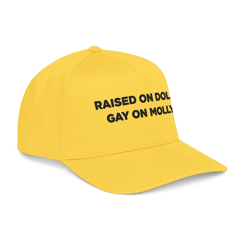 Dolly/Molly  Baseball Cap — Black Statement Hat