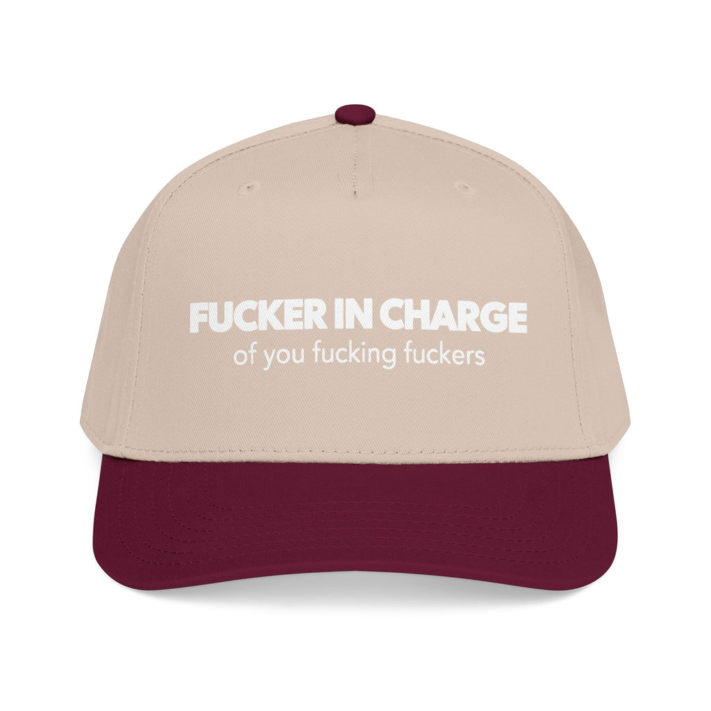 Fuckers.  Baseball Cap — Black Statement Hat